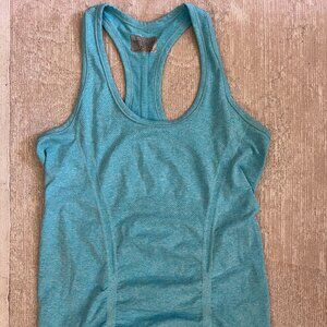 Athleta Fast Track Tank Top Teal/Blue Size S